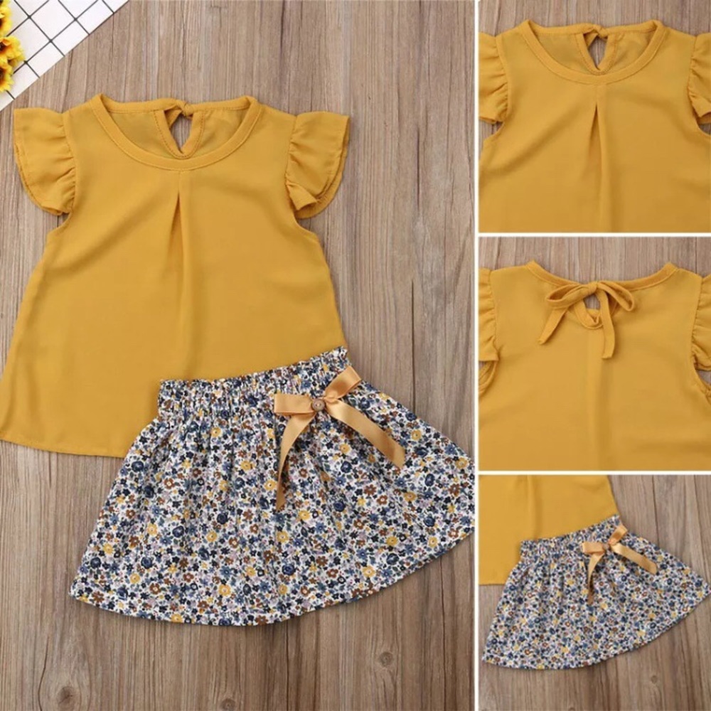 Blouse and Skirt outfit